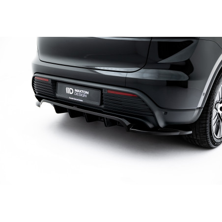 Splitter posteriore (con barre verticali) Porsche Macan EV Mk1 (Cod. M-PO-MA-EV-1-RD1G+RD2G)