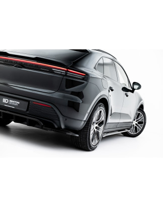 Splitter posteriore (con barre verticali) Porsche Macan EV Mk1 (Cod. M-PO-MA-EV-1-RD1G+RD2G)
