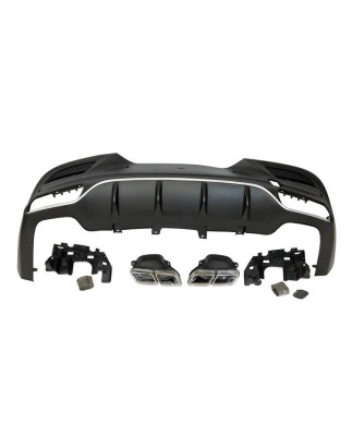 Diffusore Posteriore Mercedes C292 2014-2018 Look AMG GLE63 (Cod. E-TCM0145)