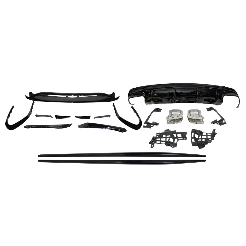 Kit Estetico Mercedes CLA W117 2016-2018 4D/SW Style Facelift look A45 (Cod. E-TCM211702160201)