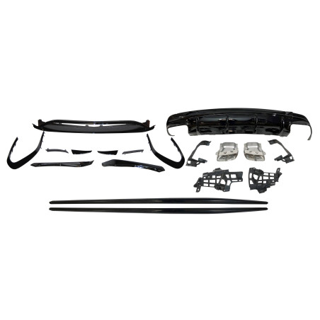 Kit Estetico Mercedes CLA W117 2016-2018 4D/SW Style Facelift look A45 (Cod. E-TCM211702160201)
