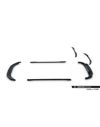 Splitters Set Porsche Macan EV Mk1 (Cod. M-PO-MA-EV-1-SET)