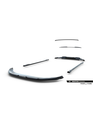 Splitters Set Porsche Macan EV Mk1 (Cod. M-PO-MA-EV-1-SET)