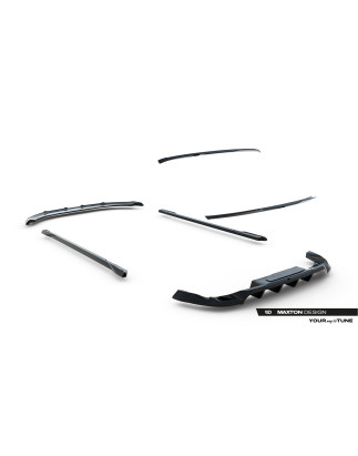 Splitters Set Porsche Macan EV Mk1 (Cod. M-PO-MA-EV-1-SET)