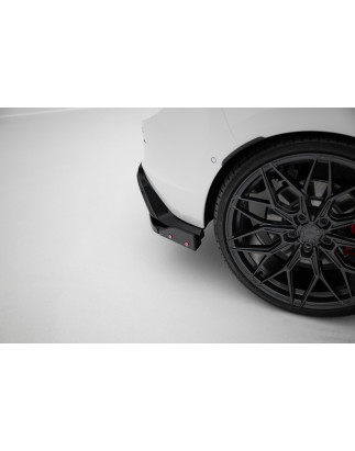 Splitters posteriori laterali V.4 + Flaps Volkswagen Golf GTI / GTE Mk8 (Cod. M-VW-GO-8-GTI-RSD4G+RS