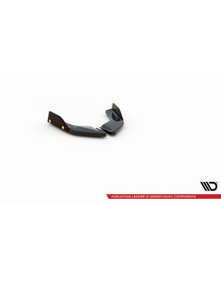 Splitters posteriori laterali V.4 + Flaps Volkswagen Golf GTI / GTE Mk8 (Cod. M-VW-GO-8-GTI-RSD4G+RS