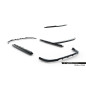 Splitters Set Lexus RX F-Sport Mk4 Facelift (Cod. M-LE-RX-4F-FSPORT-SET)