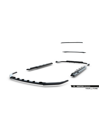 Splitters Set Lexus RX F-Sport Mk4 Facelift (Cod. M-LE-RX-4F-FSPORT-SET)