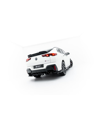 Splitter posteriore (con barre verticali) BMW X2 M35i U10 (Cod. M-BM-X2-U10-M35-RD1G+RD2G)