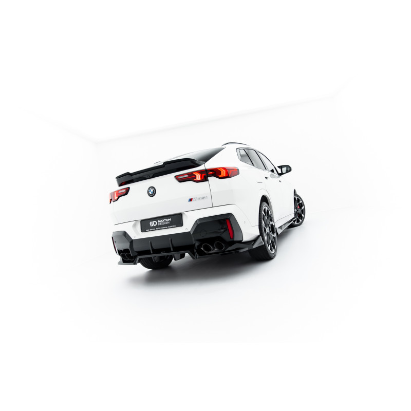 Splitter posteriore (con barre verticali) BMW X2 M35i U10 (Cod. M-BM-X2-U10-M35-RD1G+RD2G)