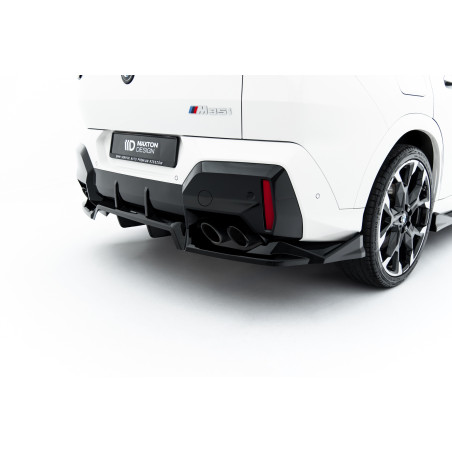 Splitter posteriore (con barre verticali) BMW X2 M35i U10 (Cod. M-BM-X2-U10-M35-RD1G+RD2G)