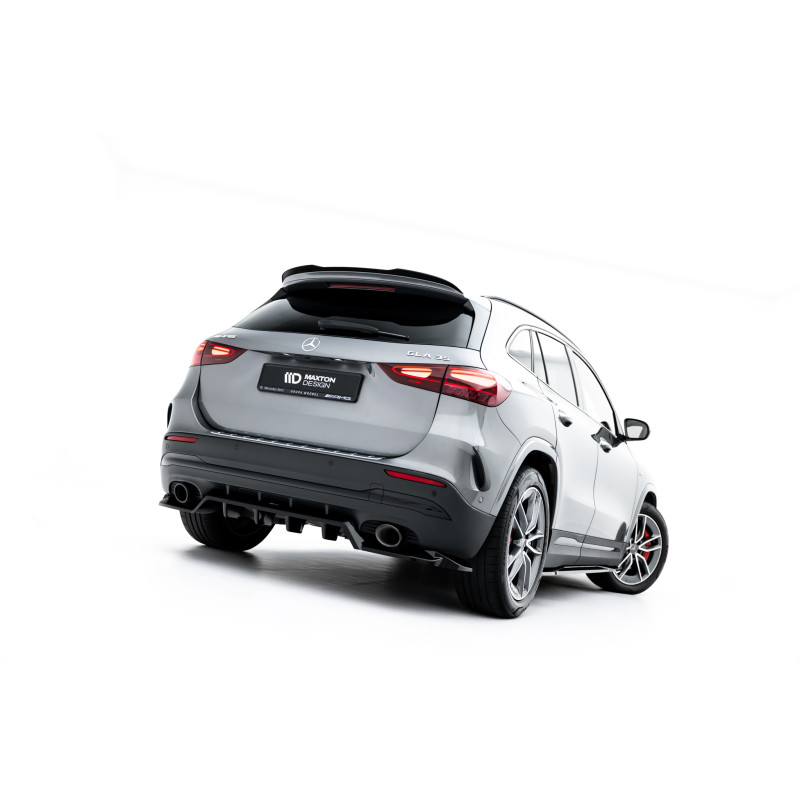 Splitter posteriore (con barre verticali) Mercedes-AMG GLA 35 H247 Facelift (Cod. M-ME-GLA-H247F-35-