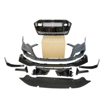 Paraurti Anteriore Audi A6 C8 2020+ Look RS6 Carbonio (Cod. E-TCA0255)