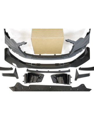 Paraurti Anteriore Audi A6 C8 2020+ Look RS6 Carbonio (Cod. E-TCA0255)