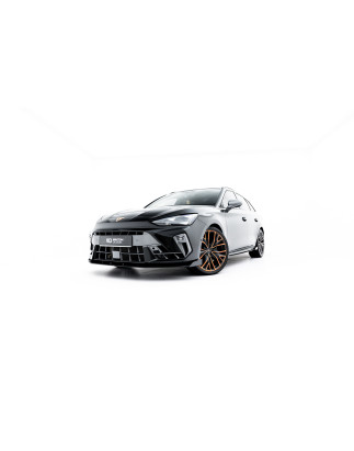 SPLITTER ANTERIORE street pro + Flaps Cupra Leon ST /  Mk1 Facelift (Cod. M-CULE1FCNC-FD1B+FSF1G)