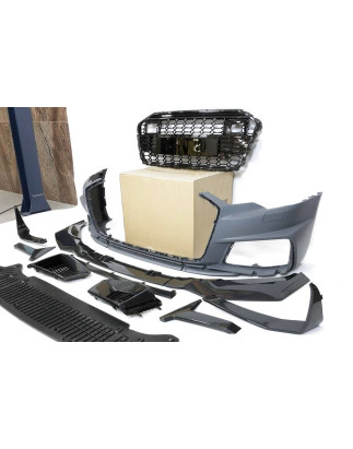 Paraurti Anteriore Audi A6 C8 2020+ Look RS6 Carbonio (Cod. E-TCA0255)
