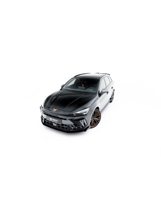SPLITTER ANTERIORE street pro + Flaps Cupra Leon ST /  Mk1 Facelift (Cod. M-CULE1FCNC-FD1BRB+FSF1G)