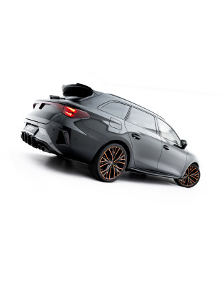 Diffusori minigonne street pro Cupra Leon ST /  Aero Mk1 / Mk1 Facelift (Cod. M-CULE1FAEROCNC-SD1B)