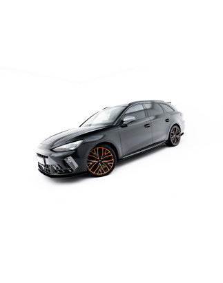 Diffusori minigonne street pro Cupra Leon ST /  Aero Mk1 / Mk1 Facelift (Cod. M-CULE1FAEROCNC-SD1B)