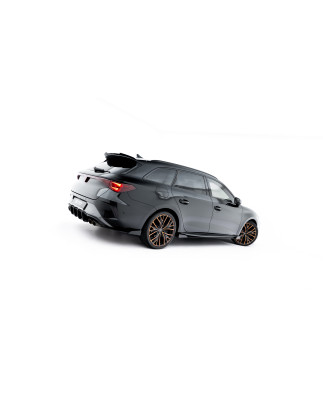 Diffusori minigonne street pro + Flaps Cupra Leon ST /  Aero Mk1 / Mk1 Facelift (Cod. M-CULE1FAEROCN