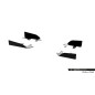 Flaps laterali Cupra Leon ST /  Aero Mk1 / Mk1 Facelift (Cod. M-CULE1FAEROCNC-SF1G)