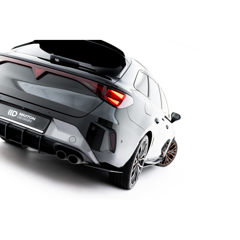 Splitters posteriori laterali Street Pro Cupra Leon ST Mk1 Facelift (Cod. M-CULE1FSTCNC-RSD1B)