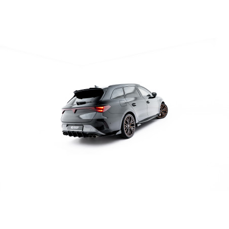 Splitters posteriori laterali Street Pro + Flaps Cupra Leon ST Mk1 Facelift (Cod. M-CULE1FSTCNC-RSD1