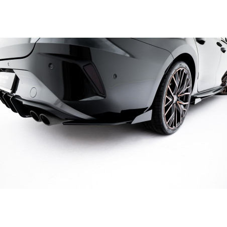 Splitters posteriori laterali Street Pro + Flaps Cupra Leon ST Mk1 Facelift (Cod. M-CULE1FSTCNC-RSD1