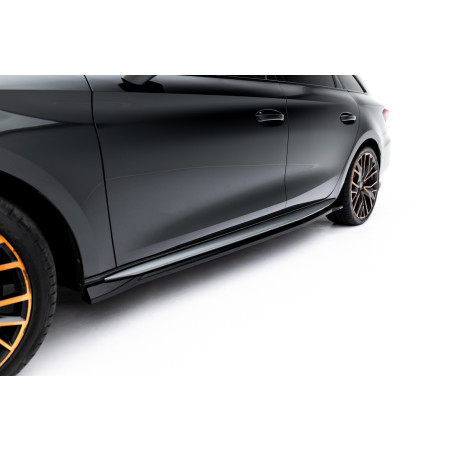 Diffusori minigonne V.2 Cupra Leon ST /   Aero Mk1 / Mk1 Facelift (Cod. M-CU-LE-1F-AERO-SD2G)