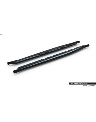 Diffusori minigonne V.2 Cupra Leon ST /   Aero Mk1 / Mk1 Facelift (Cod. M-CU-LE-1F-AERO-SD2G)