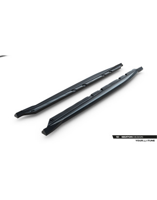 Diffusori minigonne V.2 Cupra Leon ST /   Aero Mk1 / Mk1 Facelift (Cod. M-CU-LE-1F-AERO-SD2G)