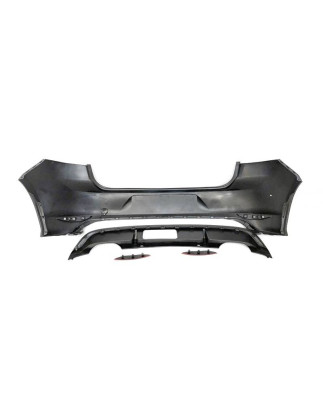 Paraurti Posteriore Volkswagen Golf 7 3/5P Look R (Cod. E-TCW51081)