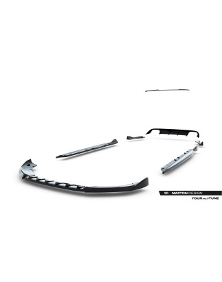 Splitters Set V.1 Cupra Leon ST Mk1 Facelift (Cod. M-CU-LE-1-ST-SET1)