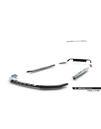 Splitters Set V.2 Cupra Leon ST Mk1 Facelift (Cod. M-CU-LE-1-ST-SET2)