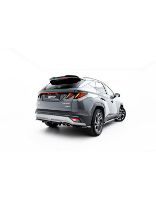 Splitter posteriore (con barre verticali) Hyundai Tucson Mk4 Facelift (Cod. M-HY-TU-4F-RSD1G+RD1G)