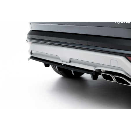 Splitter posteriore (con barre verticali) Hyundai Tucson Mk4 Facelift (Cod. M-HY-TU-4F-RSD1G+RD1G)