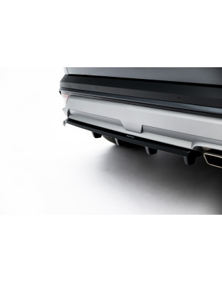Splitter posteriore (con barre verticali) Hyundai Tucson Mk4 Facelift (Cod. M-HY-TU-4F-RSD1G+RD1G)