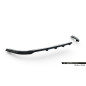Splitter posteriore (con barre verticali) Hyundai Tucson Mk4 Facelift (Cod. M-HY-TU-4F-RSD1G+RD1G)