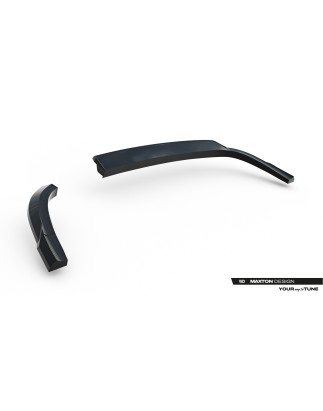Splitter posteriore (con barre verticali) Hyundai Tucson Mk4 Facelift (Cod. M-HY-TU-4F-RSD1G+RD1G)