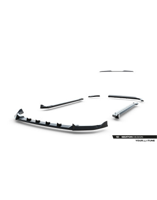 Splitters Set Hyundai Tucson Mk4 Facelift (Cod. M-HY-TU-4F-SET)