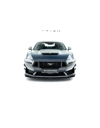SPLITTER ANTERIORE street pro Ford Mustang Dark Horse Mk7 (Cod. M-FOMU7DHCNC-FD1BRB)