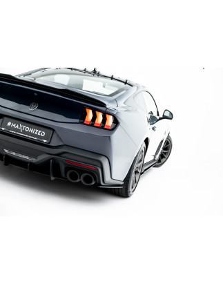 Splitters posteriori laterali Street Pro Ford Mustang Dark Horse Mk7 (Cod. M-FOMU7DHCNC-RSD1BRB)