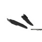 Splitters posteriori laterali Street Pro + Flaps Ford Mustang Dark Horse Mk7 (Cod. M-FOMU7DHCNC-RSD1