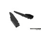 Splitters posteriori laterali Street Pro + Flaps Ford Mustang Dark Horse Mk7 (Cod. M-FOMU7DHCNC-RSD1