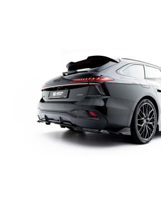 Splitter posteriore (con barre verticali) V.2 Audi A6 S-Line C9 (Cod. M-AU-A6-C9-SLINE-RD2G+RD3G)