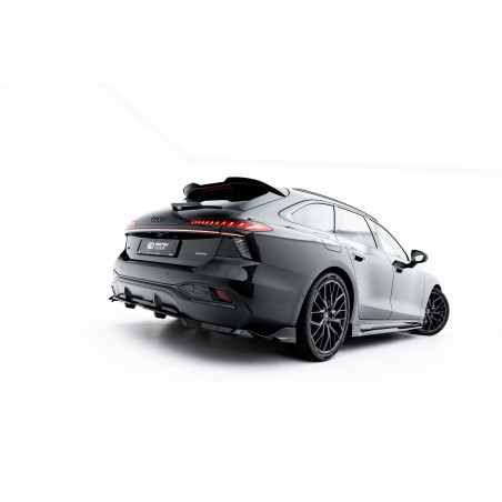 Splitter posteriore (con barre verticali) V.2 Audi A6 S-Line C9 (Cod. M-AU-A6-C9-SLINE-RD2G+RD3G)