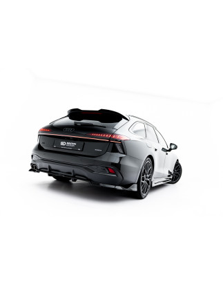 Splitter posteriore (con barre verticali) V.2 Audi A6 S-Line C9 (Cod. M-AU-A6-C9-SLINE-RD2G+RD3G)