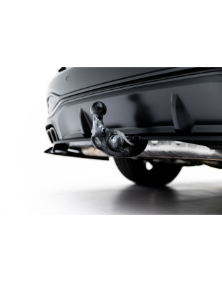 Splitter posteriore (con barre verticali) V.2 Audi A6 S-Line C9 (Cod. M-AU-A6-C9-SLINE-RD2G+RD3G)