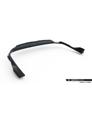 Splitter posteriore (con barre verticali) V.2 Audi A6 S-Line C9 (Cod. M-AU-A6-C9-SLINE-RD2G+RD3G)
