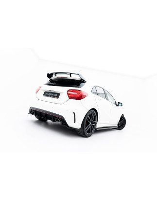 DIFFUSORE POSTERIORE street pro Mercedes-Benz A  AMG-Line W176 (Cod. M-MEA176AMGLINECNC-RS1B)